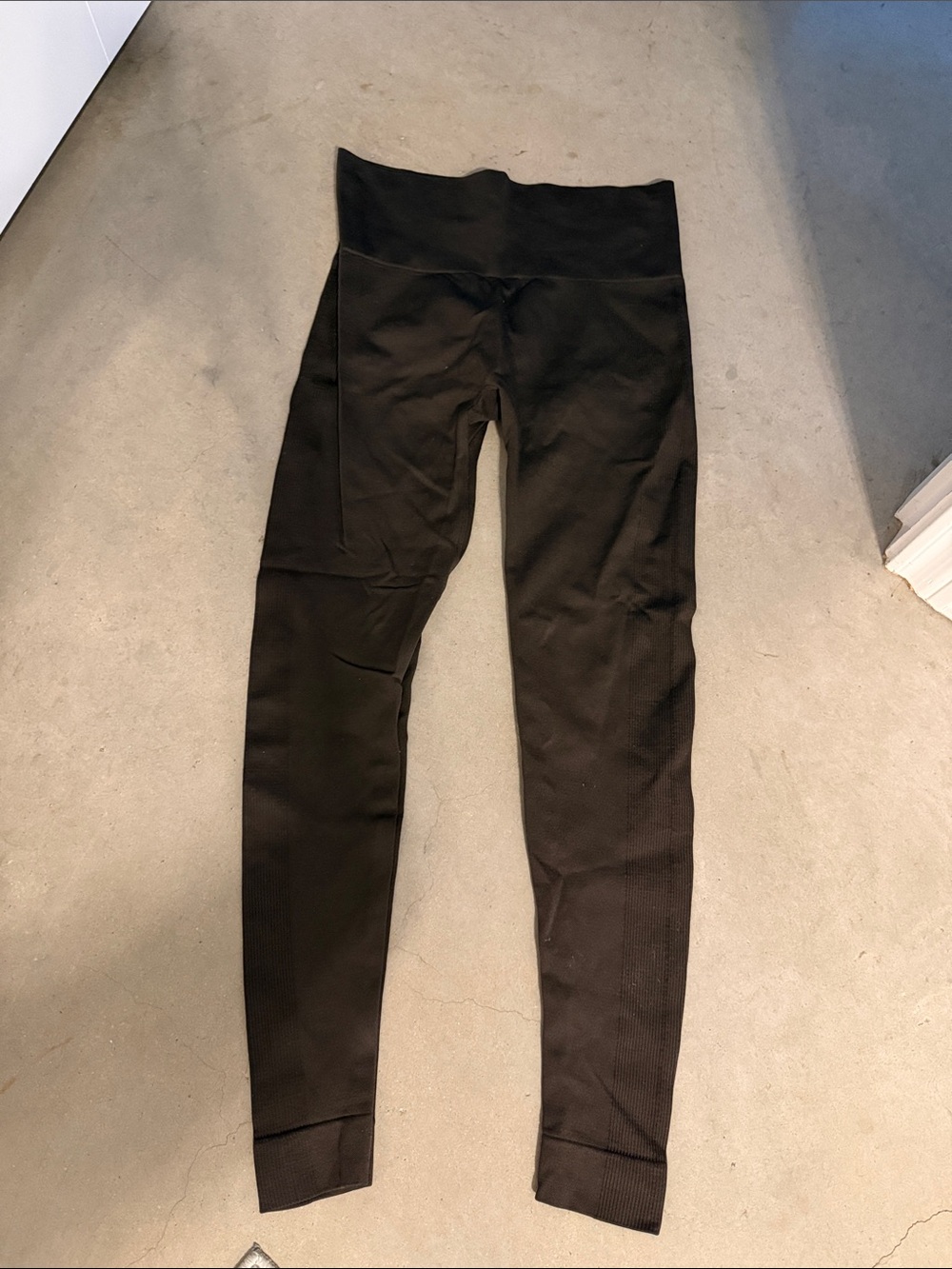 Set Active Brown Athletic Leggings
